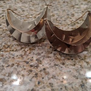Zara gold tone hoops